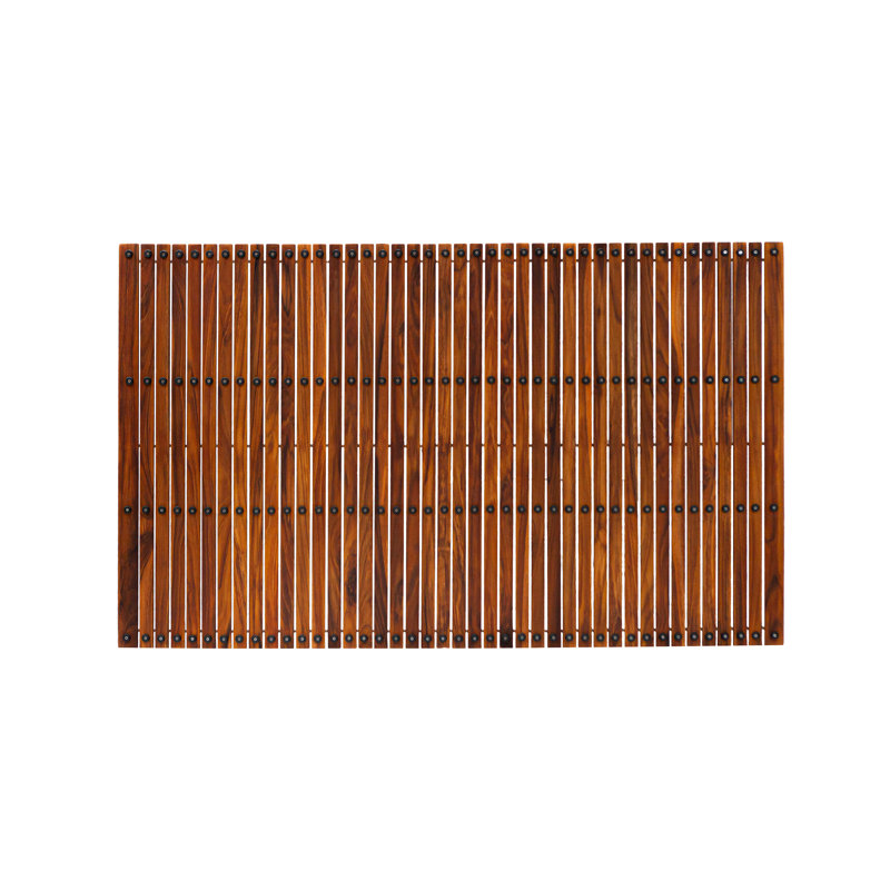 Loon Peak® Schacher Teak Bath Mat & Reviews | Wayfair